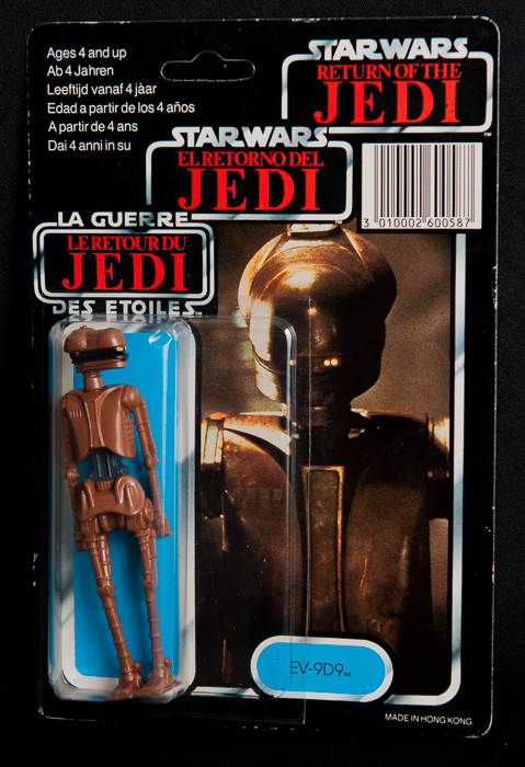 EV-9D9 - Return of The Jedi - Tri Logo 77 Back Card